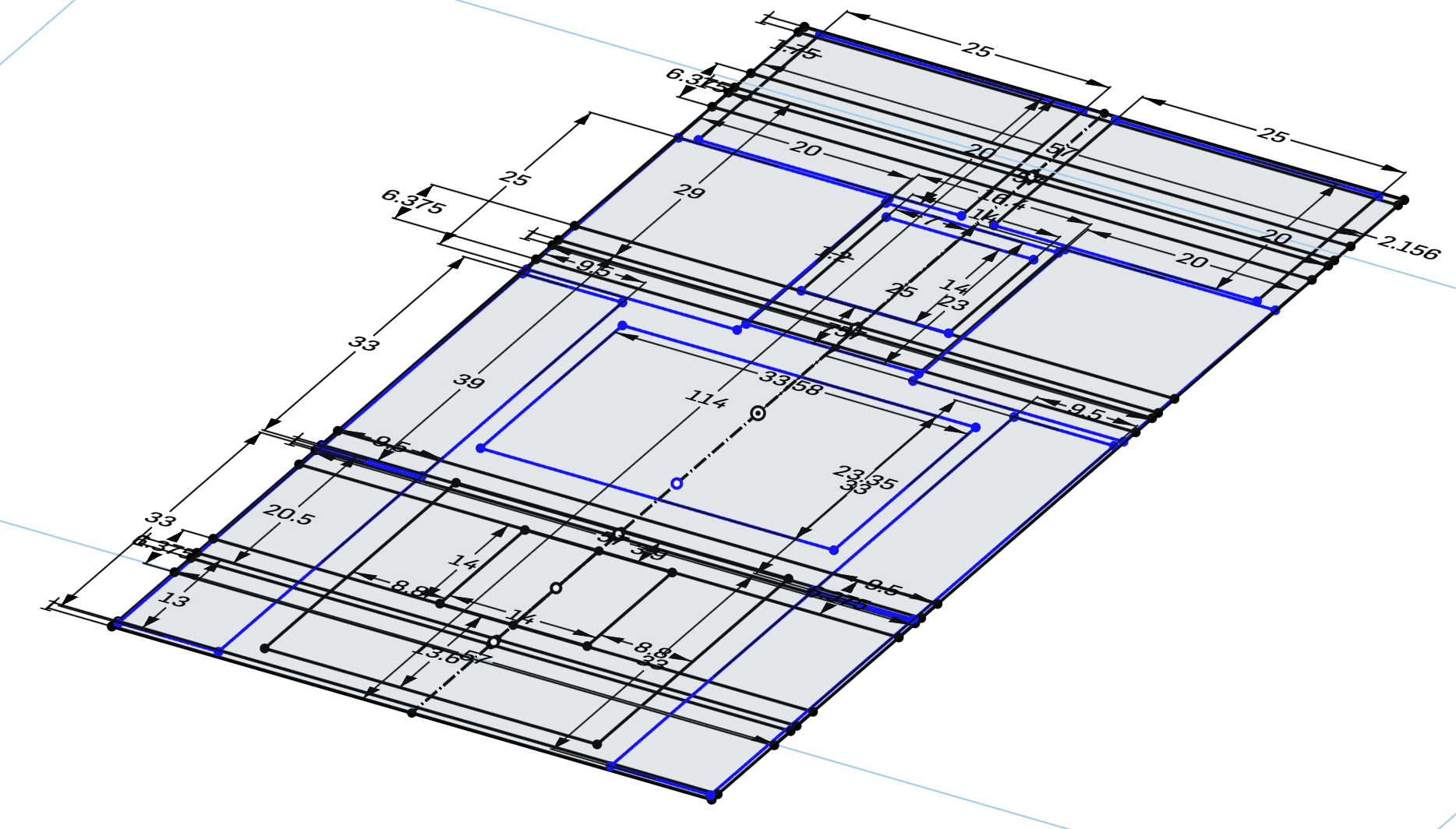 van-roof-layout