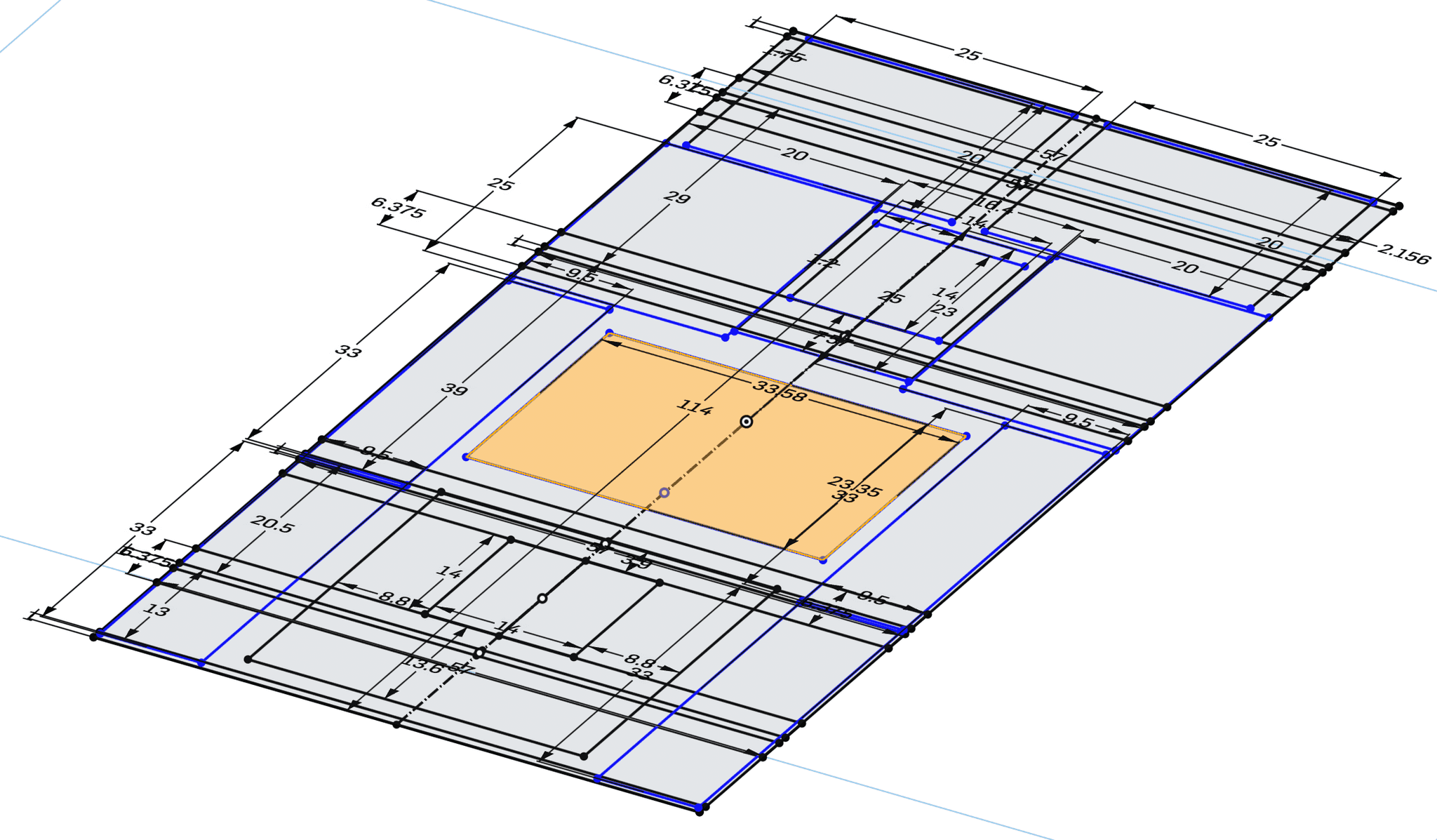 van-roof-layout